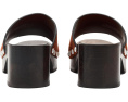 Сабо-сандалии 30mm Sandal Clog от Tory Burch с замшевым верхом
