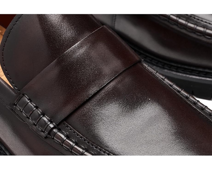 Лоферы Steve Madden Bradner из гладкой кожи на массивной подошве