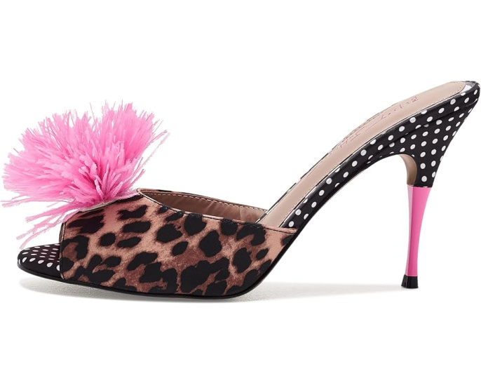 Blue by Betsey Johnson Туфли Avery с каблуком и помпонами