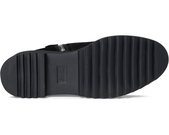 Ботинки TOMS Maude на платформе из замши с боковой молнией