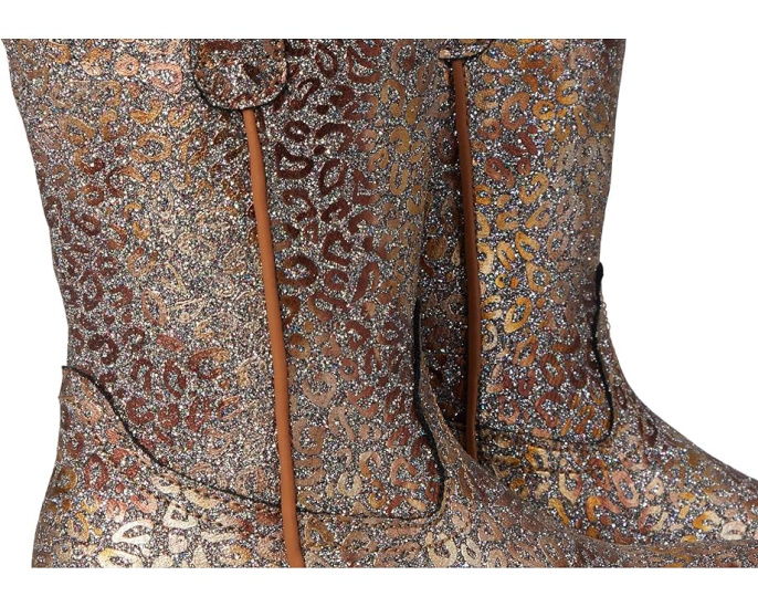 Roper Riley Leopard детские сапоги с леопардовым принтом и квадратным носком