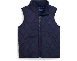 Детский стеганый жилет на флисе Polo Ralph Lauren