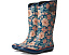 Резиновые сапоги Bogs Rainboot с цветочным принтом и стальной стелькой