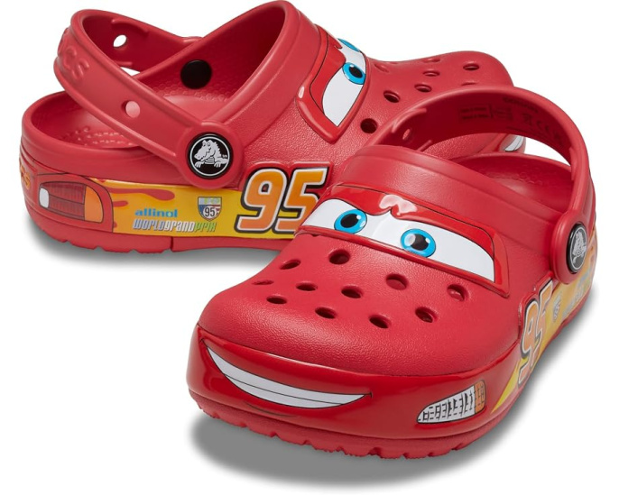 Сабо Crocs Кроксбэнд с Молнией МакКуин, светящиеся