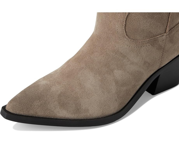 Ботинки Steve Madden Stetson из замши с квадратным каблуком и острым носком