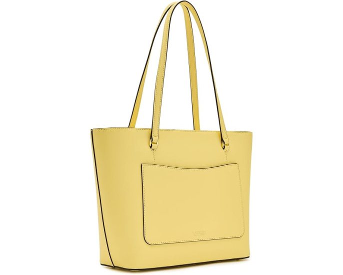 Сумка-шоппер Lauren Ralph Lauren Crosshatch Leather Medium Karly Shopper Tote