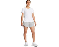 Шорты Under Armour Fly By Heathered с сетчатыми вставками и вшитым шортами