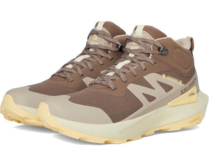 Трекинговые ботинки Salomon Elixir Active Mid GTX с технологией Active Chassis