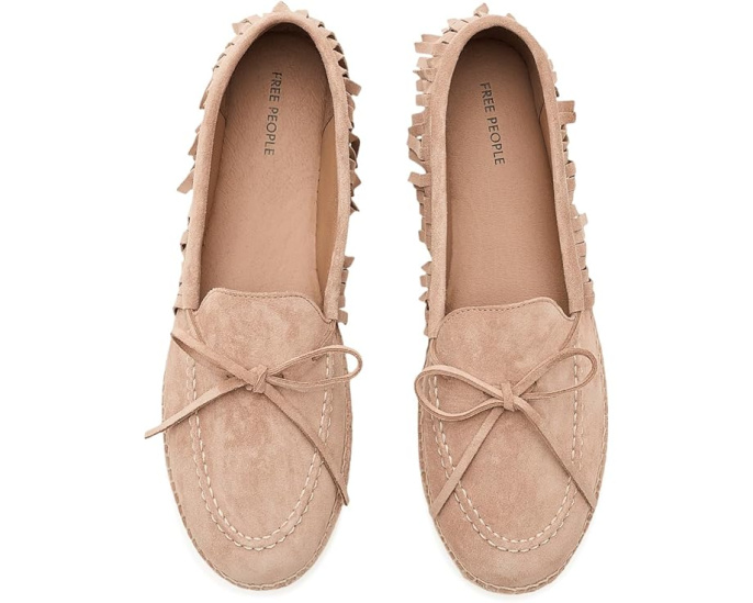 Босоножки-эспадрильи Faraway Fringe Free People с бахромой