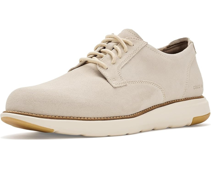 Кроссовки Cole Haan Grand Atlantic из замши с круглым носком