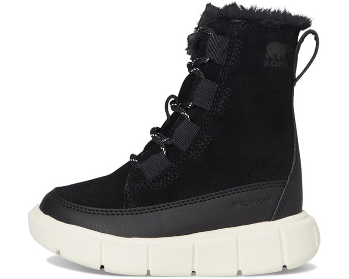SOREL Детские ботинки Childrens Explorer III Lace WP с утеплителем 100г и боковой молнией