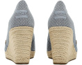 Босоножки TOMS Essential Wedge с открытым носком и плетеной отделкой