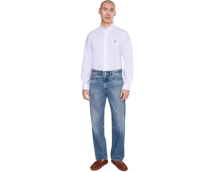 Классическая рубашка Polo Ralph Lauren из стрейч поплина
