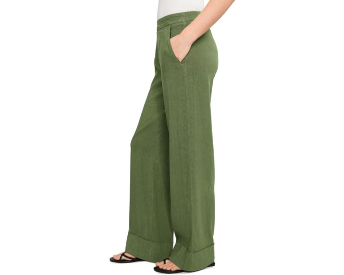 Брюки Meg Linen High-Rise Wide Leg от KUT from the Kloth