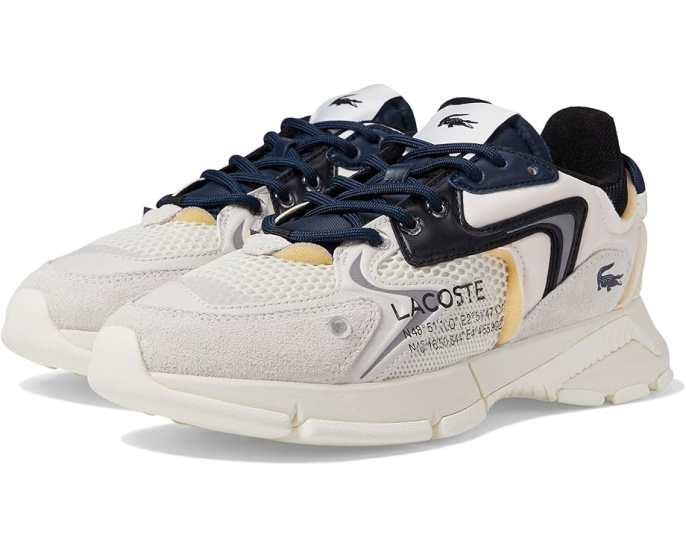 Кроссовки Lacoste L003 Neo с комбинированным верхом