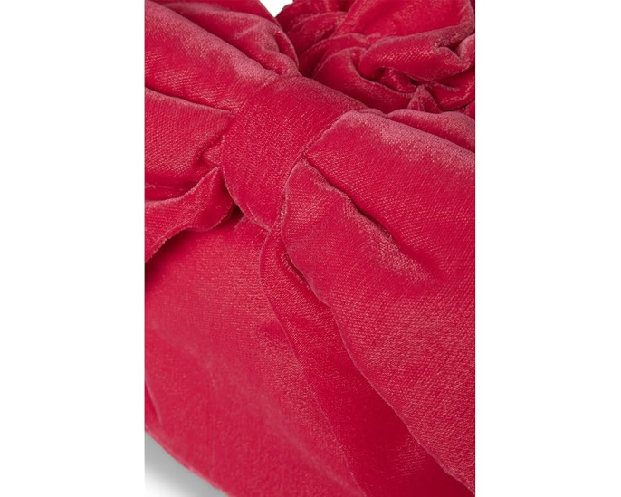 Сумка Free People Belle Velvet Bow из бархата с большим бантом