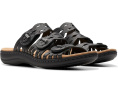 Плоские сандалии Clarks Laurieann Ruby с тремя широкими ремешками