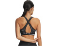 Under Armour Спортивный бюстгальтер Cross-Back Mid Print с абстрактным принтом