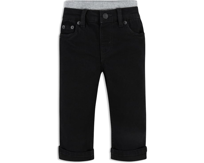 Levi's прямые джинсы с эластичным поясом для малышей