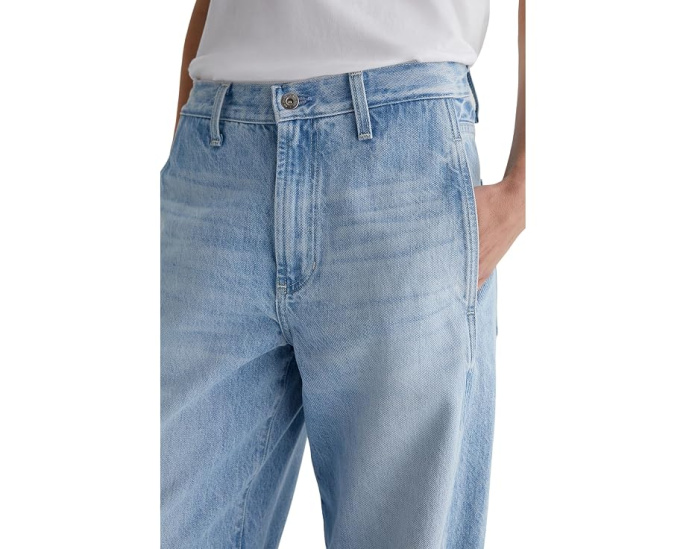 Джинсы AG Jeans Mercer с манжетами Sunset Blues