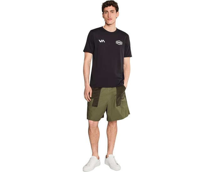 Футболка RVCA World Hex Short Sleeve для спорта и отдыха