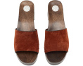 Сабо-сандалии 30mm Sandal Clog от Tory Burch с замшевым верхом