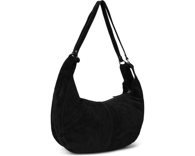 Сумка тоут Free People Roma Suede Tote из замши с кожаными элементами