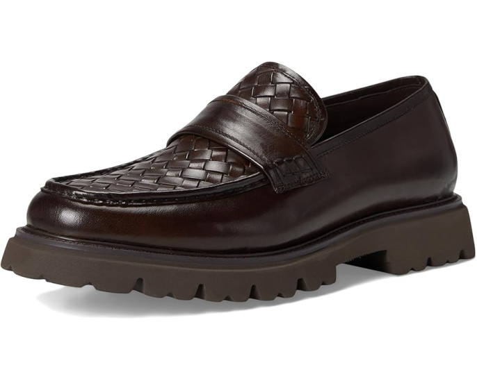 Мокасины Steve Madden Strandd с плетеной союзкой и массивным каблуком