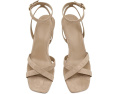 Сандалии Vince Parma на клиновидном каблуке с перекрестными ремешками
