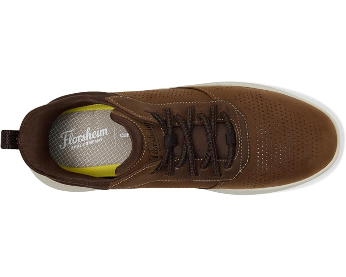 Кроссовки Florsheim Fleet Perf Toe с перфорированной кожей и технологией SupaStep