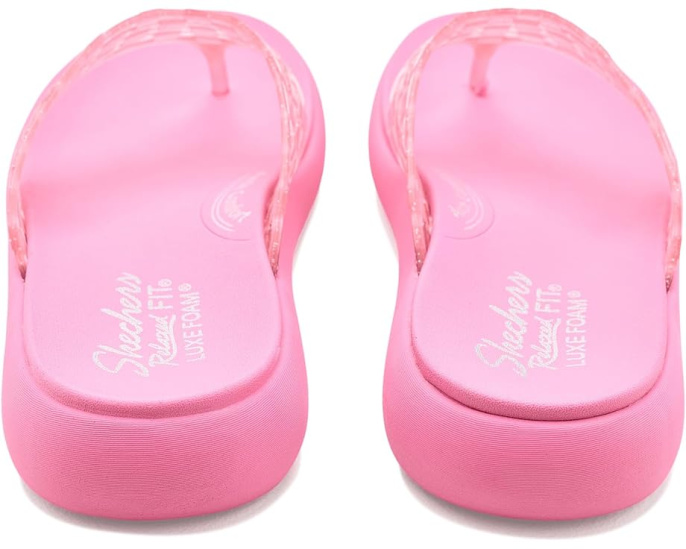 Skechers Шлепанцы Asana Luxe Shimmer Days черные
