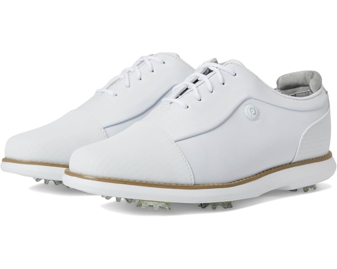 FootJoy мужские гольф-туфли Traditions Cap Toe водонепроницаемые