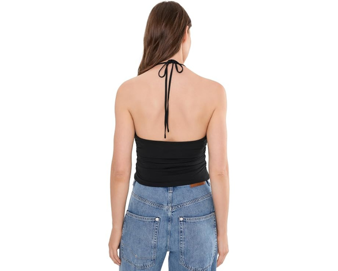 Топ Toni Beaded Tank Free People с бисером и низкой спиной