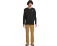 Футболка The North Face Evolution Simple Dome с длинными рукавами и вышитым логотипом