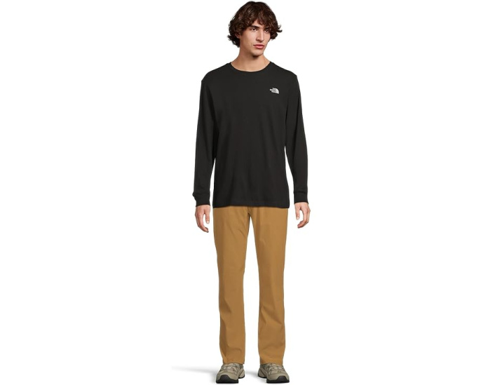 Футболка The North Face Evolution Simple Dome с длинными рукавами и вышитым логотипом