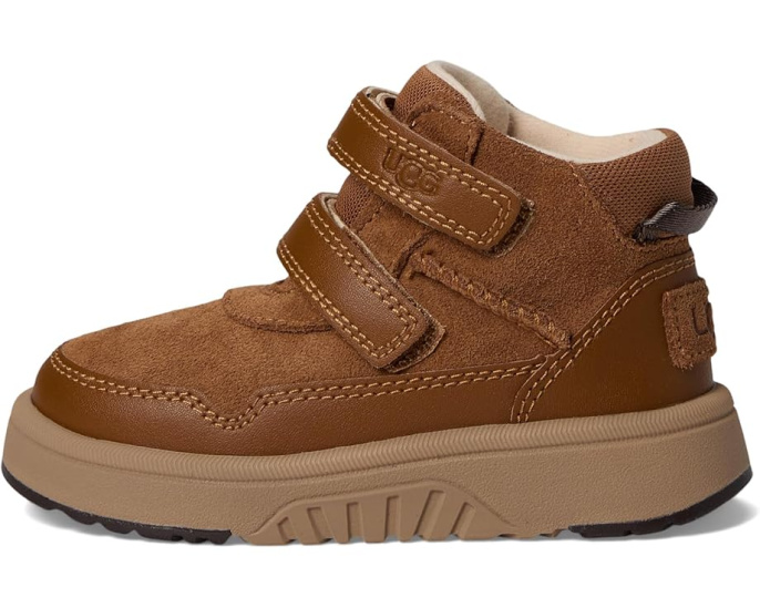 Кроссовки Rennie от UGG Kids из замши и кожи с застежкой на липучке