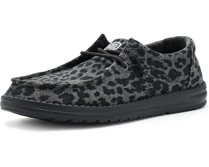 Hey Dude Wendy Stretch Jersey Leopard кеды с принтом