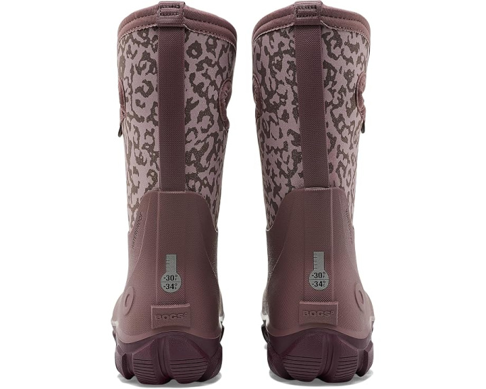 Bogs Classic Seamless-Glitter Leopard ботинки для детей