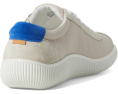Кроссовки ECCO Soft Zero Lace Up из зерненой кожи с полиуретановой подошвой