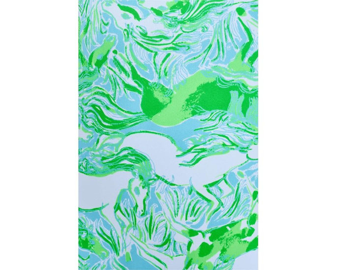 Топ Lilly Pulitzer Florin с прямым подолом и V-образным вырезом
