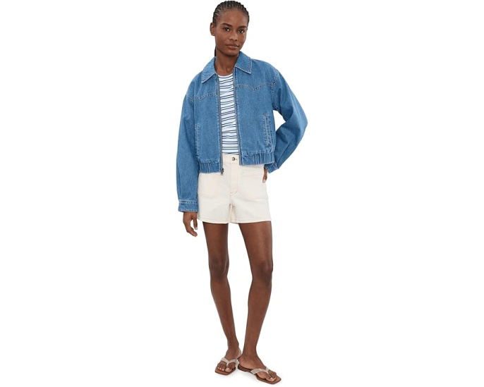 Футболка Madewell Stripe Perfect с круглым вырезом