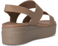 Сандалии Crocs Brooklyn Low Wedge на платформе с технологией LiteRide