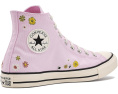 Converse Chuck Taylor All Star высокие кроссовки с вышитыми цветами