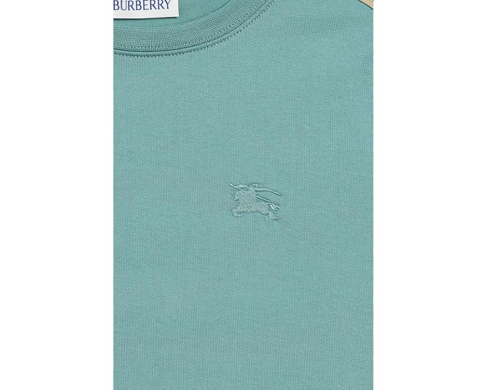 Футболка Burberry Kids Cedar Check Tape Shirt