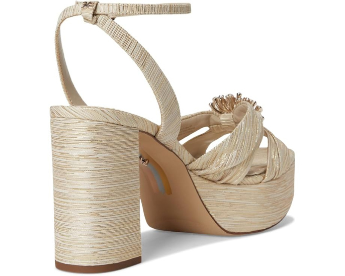 Сандалии Sam Edelman Janelle на платформе с квадратным носком и декором из кристаллов