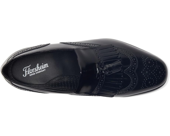 Мокасины Florsheim Lexington Wingtip Tassel с кисточками и узором брог