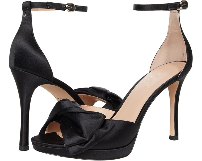 Свадебные босоножки Kate Spade New York Bridal Bow на тонком каблуке