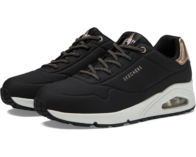 Кроссовки UNO Shimmer Away от Skechers черные