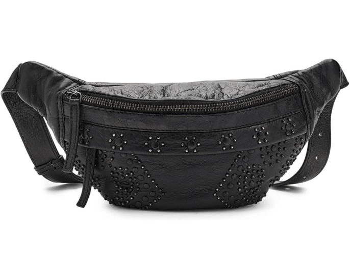Сумка через плечо Free People Ana с шипами и регулируемым ремнем