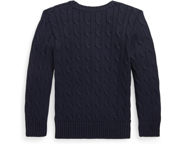 Детский джемпер Polo Ralph Lauren с косами из хлопка
